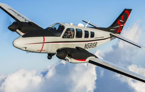 商务飞机 - Baron G58 - Beechcraft - 双引擎 / 涡轮螺旋桨 / 单人座