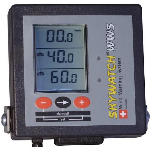 气象站用风速表 - Skywatch® WWS - J.D.C. ELECTRONIC - 数字 / 双刻度 / 便携式