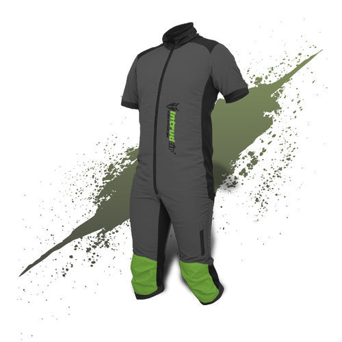 跳伞连体服 - CF SHORT ® - Intrudair Skydive & Base Gear - 尼龙 / 蓝色 / 米色