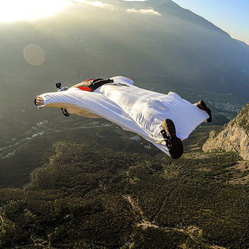 连体滑翔衣 - BARRACUDA 4 ® - Intrudair Skydive & Base Gear - 男女通用 / 蓝色 / 灰色