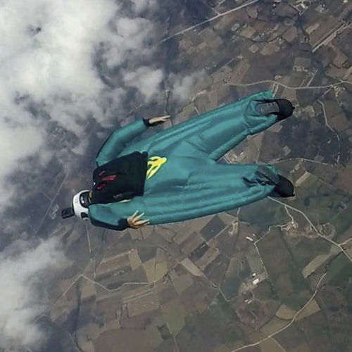 自由飞行连体服 - WAHOO 2 - Intrudair Skydive & Base Gear - 男女通用 / 蓝色 / 红色