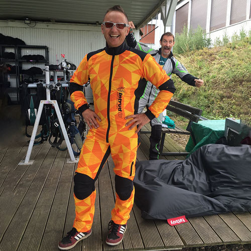 跳伞连体服 - CF ® - Intrudair Skydive & Base Gear - 男女通用 / 尼龙 / 蓝色