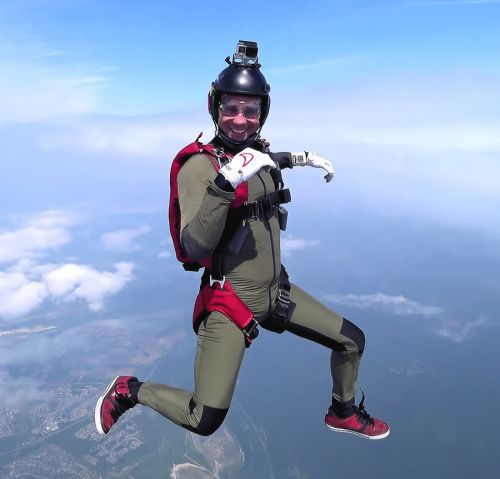 跳伞连体服 - EXP ® - Intrudair Skydive & Base Gear - 男女通用 / 红色 / 蓝色