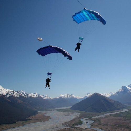 性能滑翔伞 - 400 - NZ Aerosports - 串联