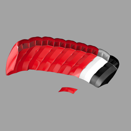 运动降落伞 - Hurricane Elliptical  - Parachute Systems - 单座