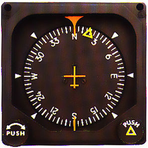 模拟航向指示器 - 52D254M  - Century Flight Systems lnc. - 飞机 / 3英寸 / 发光