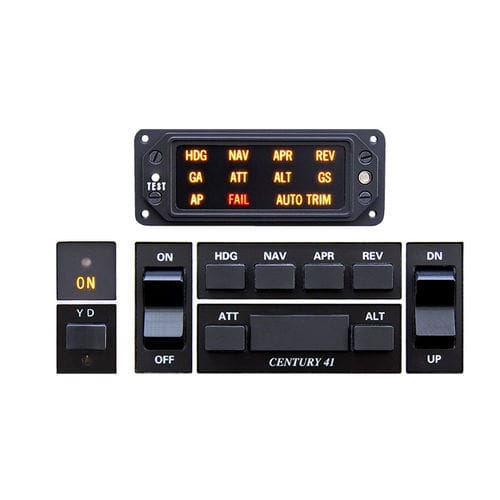 客机自动导航装置 - Century 41  - Century Flight Systems lnc. - 两轴式 / 自动配平