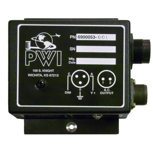照明电源 - PN 6900053-001 - PWI lnc. - DC/AC