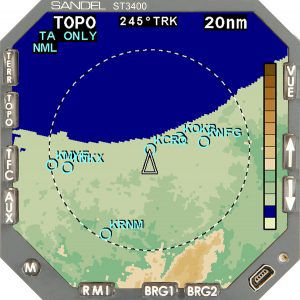 直升机TAWS - ST3400  - Sandel Avionics