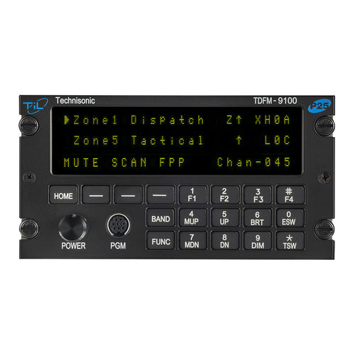 UHF音频面板 - TDFM-9100 - Technisonic Industries Ltd. - VHF / 飞机 / 嵌入式