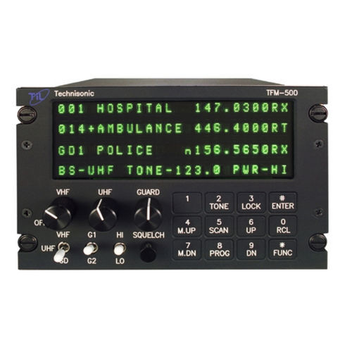 VHF音频面板 - TFM-500  - Technisonic Industries Ltd. - UHF / 飞机 / 面板式