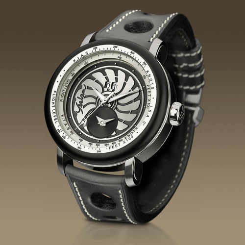 飞行员手表 - Aviator I Dual Time - YESLAM GENEVE - 带空速测量 / 双时区