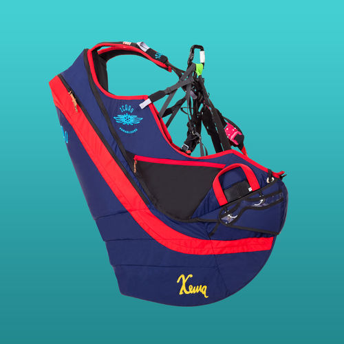 滑翔伞坐袋 - XEMA² - Icaro paragliders - 降落伞 / 单座 / 坐式
