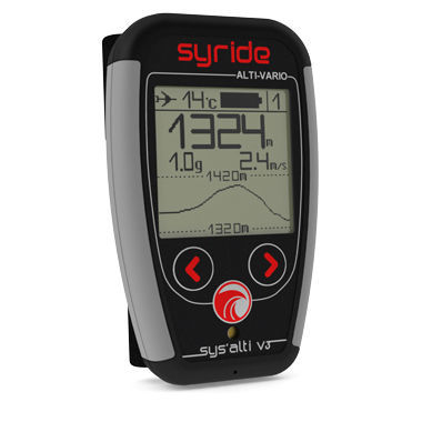 高度表-升降速度表-GPS / 自由飞行 - SYS'Alti V3 - Syride - 带有加速度计
