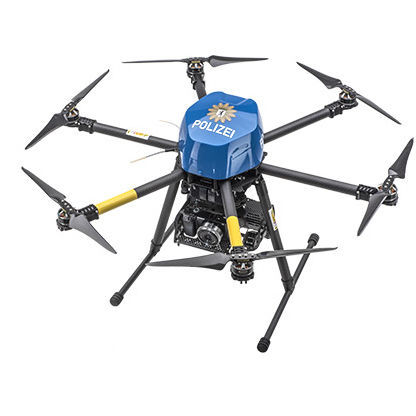 专业用途无人机 - Surveying Robot Police - MULTIROTOR service-drone.de GmbH - 监控 / 物流 / 旋翼