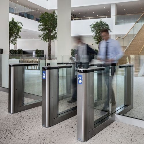 带读卡器自助登机门 - SpeedStile FL series - Gunnebo Entrance Control - 机场