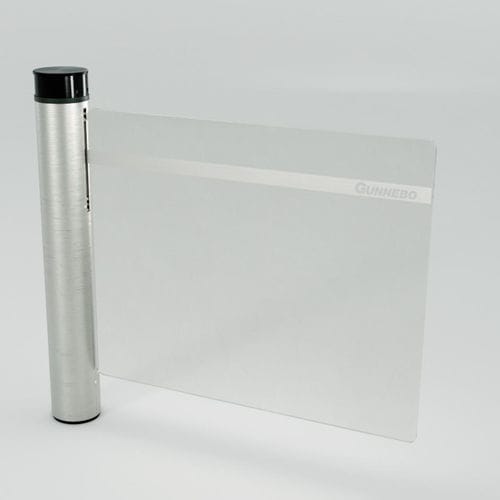 机场大门 - GlasStile S Detect - Gunnebo Entrance Control - 滑动式 / 钢 / 安全