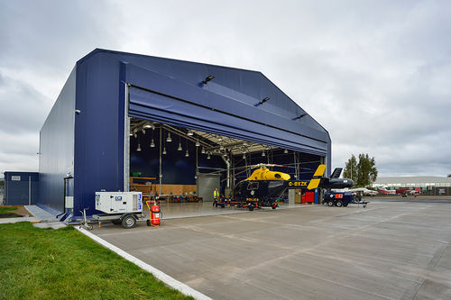 直升机机库 - NPAS - RUBB BUILDINGS LTD - 机场