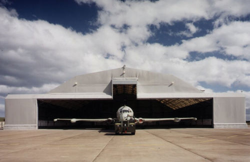 飞机机库 - RAF - RUBB BUILDINGS LTD - 机场