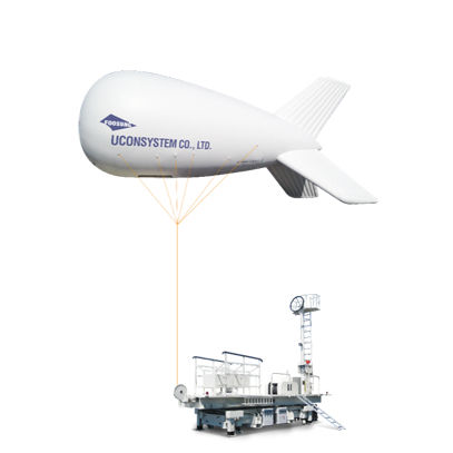 圈养天然气热气球 - AEROSTAT - Uconsystem Co. Ltd. - 用于科学研究 / 广告 / 监控