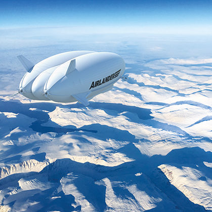 半硬式飞艇 - AIRLANDER 10 - Hybrid Air Vehicles - 运输用 / 提升 / 氦气