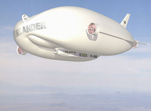 半硬式飞艇 - AIRLANDER 50 - Hybrid Air Vehicles - 运输用 / 提升 / 用于货物