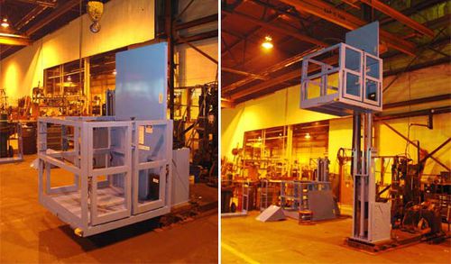 进出升降平台 - VM18 - Lift-A-Loft Corporation - 桅杆升降