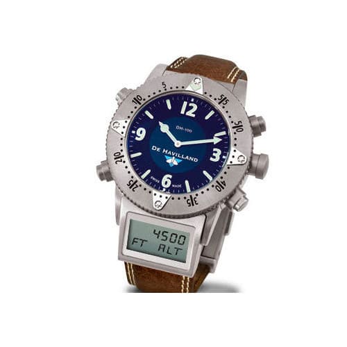 飞行员手表 - DH100   - DE HAVILLAND WATCHES - 自由飞行 / 飞行员 / 带有高度计