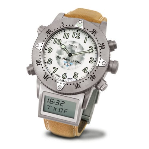 飞行员手表 - DH02  - DE HAVILLAND WATCHES - 飞行员 / 带有高度计 / 自动上弦