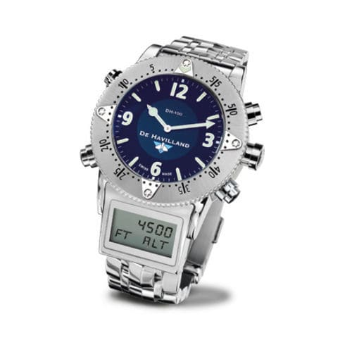 飞行员手表 - DH100  - DE HAVILLAND WATCHES - 飞行员 / 带有高度计 / 自动上弦