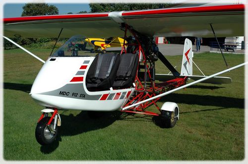 双人超轻型飞机 - MDC 912 - HUMBERT AVIATION - 四冲程发动机 / 训练用