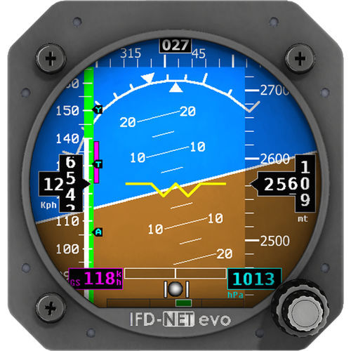 飞机EFIS - EVO PFD - M.A.V. AVIONIC SRL - TFT