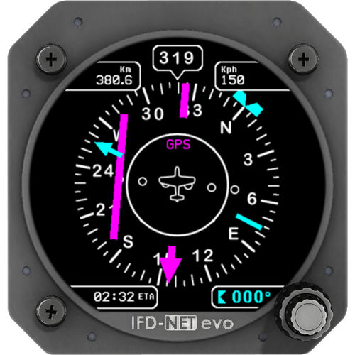 飞机MFD - EVO SLAVE - M.A.V. AVIONIC SRL - 用于座舱设备