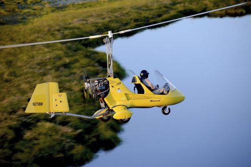双人旋翼机 - American Ranger 1 - Silverlight Aviation LLC - 四冲程发动机 / 串联 / 开放式驾驶舱