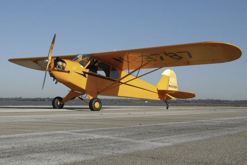 单引擎飞机 - Legend Cub, Open Cowl - American Legend - 活塞发动机 / 双人 / 轻量运动