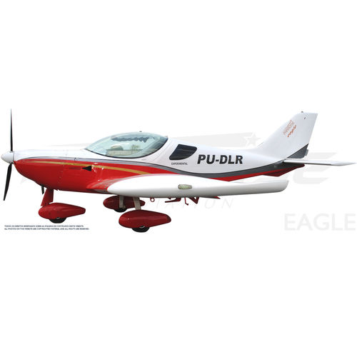 单引擎飞机 - Eagle - Paradise Industria Aeronautica - 四冲程发动机 / 双人 / 轻量运动