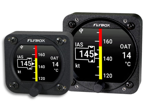 自由飞行风速表 - Omnia ASI-OAT - Flybox Avionics - 数字 / 发光