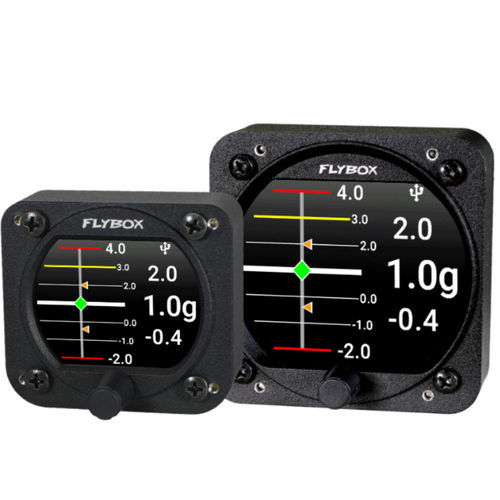 带显示器加速度计 - Omnia - Flybox Avionics - 单轴 / mA / 飞机