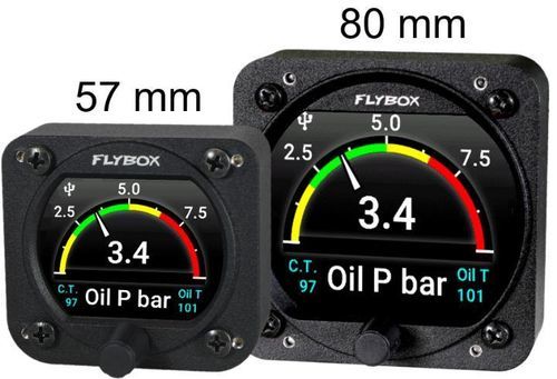 压力仪表 - Omnia - Flybox Avionics - 温度 / 数字 / 电子