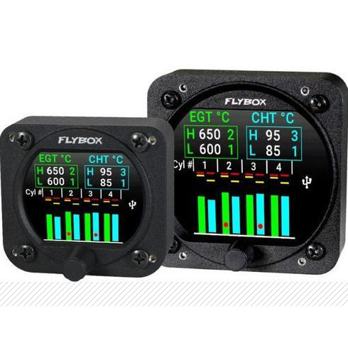 温度测量仪 - Omnia57 - Flybox Avionics - 用于航空航天业 / 带屏幕 / 自动