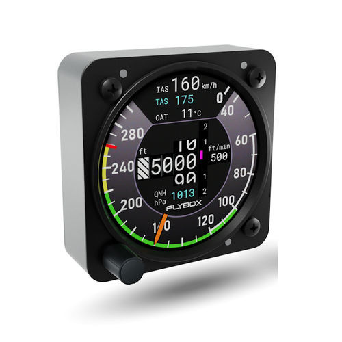 飞机风速表 - SkySense AS series - Flybox Avionics - 数字