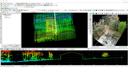 控制软件 - LP360  - microdrones - 质量 / 工艺流程 / LIDAR