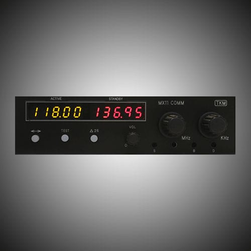 GPSNAV/COM - MX11 COMM - TKM Avionics - 面板式 / 飞机
