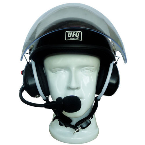 飞行员耳机 - UFQ PPH-4 - U Fly Quiet Headsets & Helmets - 动力伞用 / 降噪 / 带头盔