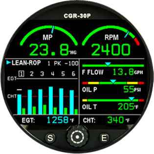 电子转速表 - CGR-30P - Electronics International - TSO / 发光