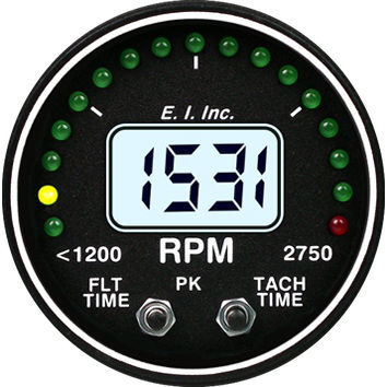 模拟转速表 - R-1 - Electronics International - 数字 / TSO / 背光