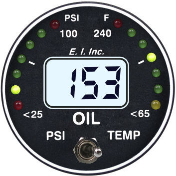 温度仪表 - OPT-1  - Electronics International - 压力 / 模拟 / 油