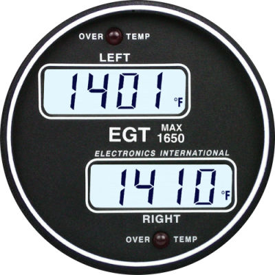 温度仪表 - EE-1P - Electronics International - 数字 / 发动机 / 排气