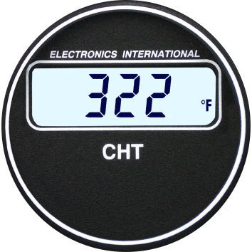 温度仪表 - C-1 CHT - Electronics International - 数字 / 发动机 / 飞机