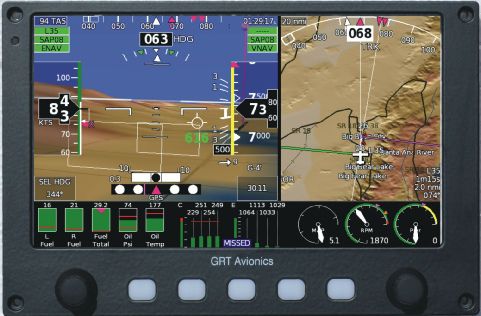 飞机EFIS - Sport EX - GRT Avionics